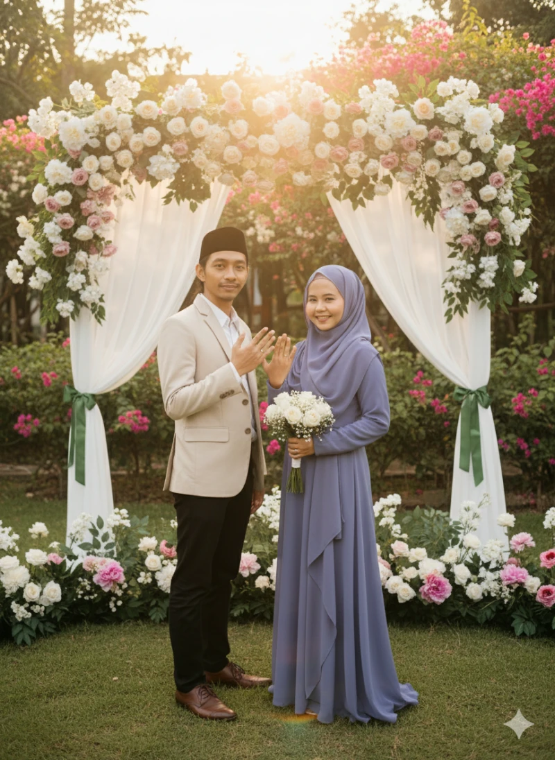 Pernikahan Abu & Menik